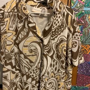 Alfred Dunner Woman’s Collared Shirt